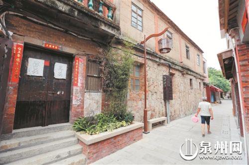 改造后的金鱼巷随处可见闽南传统建筑元素
