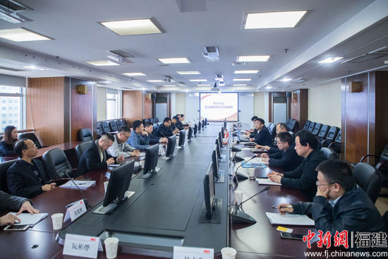 22日,中国人保财险福建省分公司在福州召开媒体座谈会。李南轩 摄