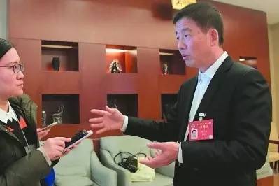 住闽全国政协委员骆沙鸣接受本报记者采访