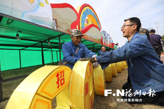 马尾:“两马同春闹元宵”灯会26日亮灯